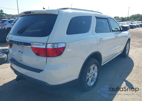 2012 Dodge Durango Sxt из США, поврежденный, VIN 1C4RDHAG3CC330403